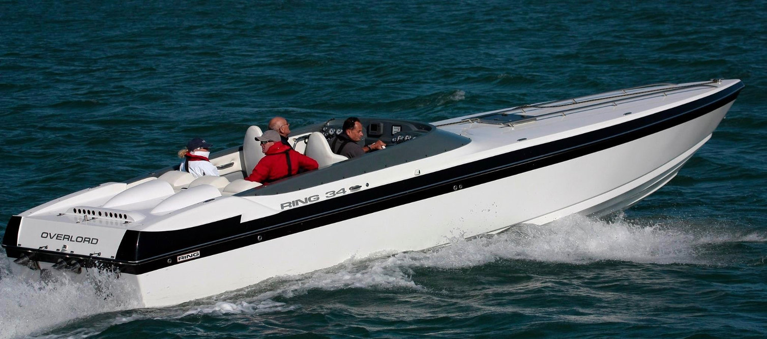 Ring 34 Sports Boat Race Power Boat High Performance Boat