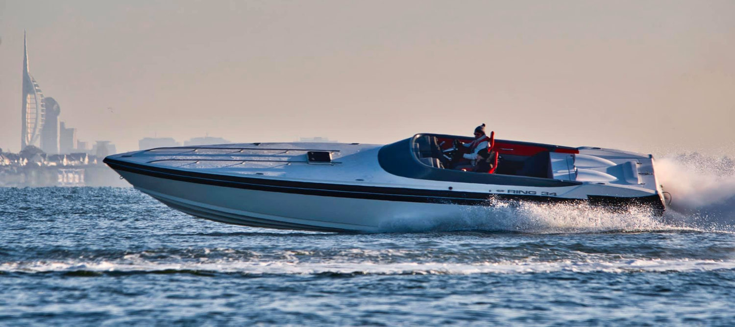 Ring 34 Sports Boat Race Power Boat High Performance Boat